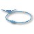 Phiten X30 Sliding Halskette Blau Weiss